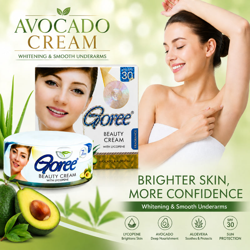 Goree Avocado Under Arm Cream